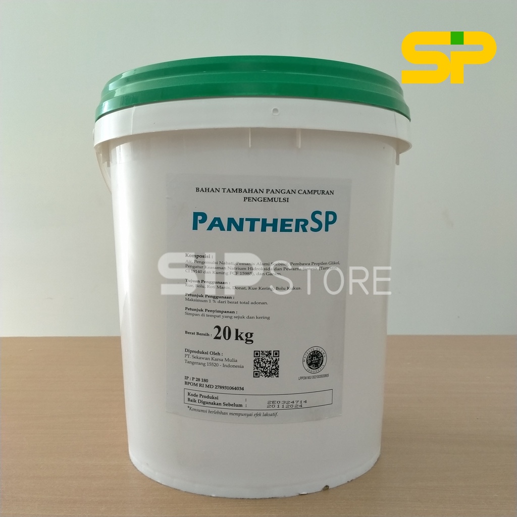 Jual PANTHER SP 20kg / SP TBM / Ovalet / Pengembang Kue / Pelembut Kue