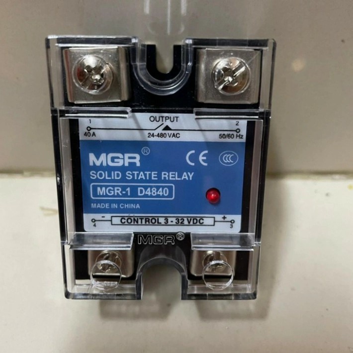 Jual Solid State Relay MGR1 D4840 332VDC 40 Amper Shopee Indonesia