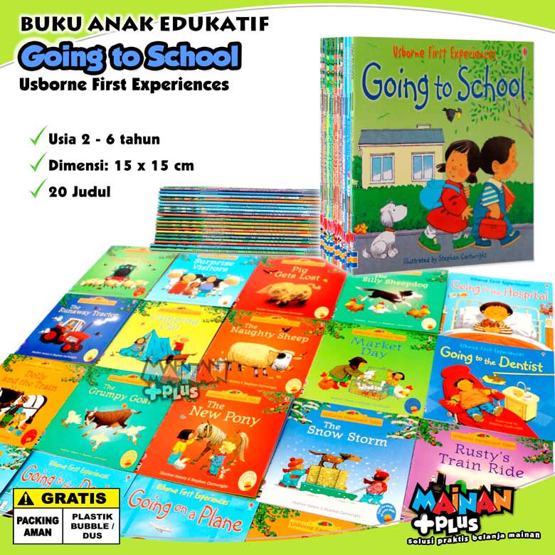 Jual Buku Cerita Anak Usborne First Experience Bedtime Story Book Set ...