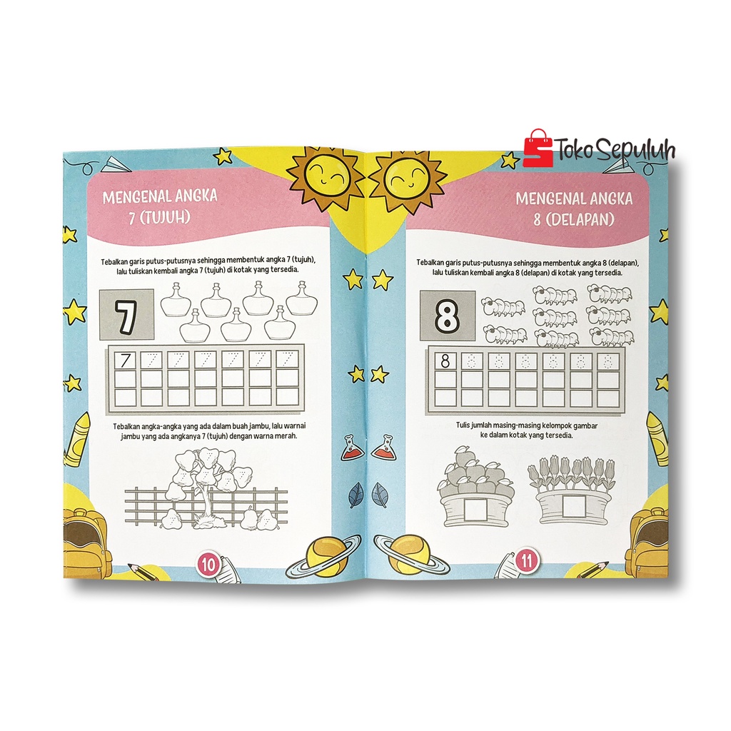 Jual Buku Matematika Anak TK Paud - Fun Math Bermain Sambil Belajar ...