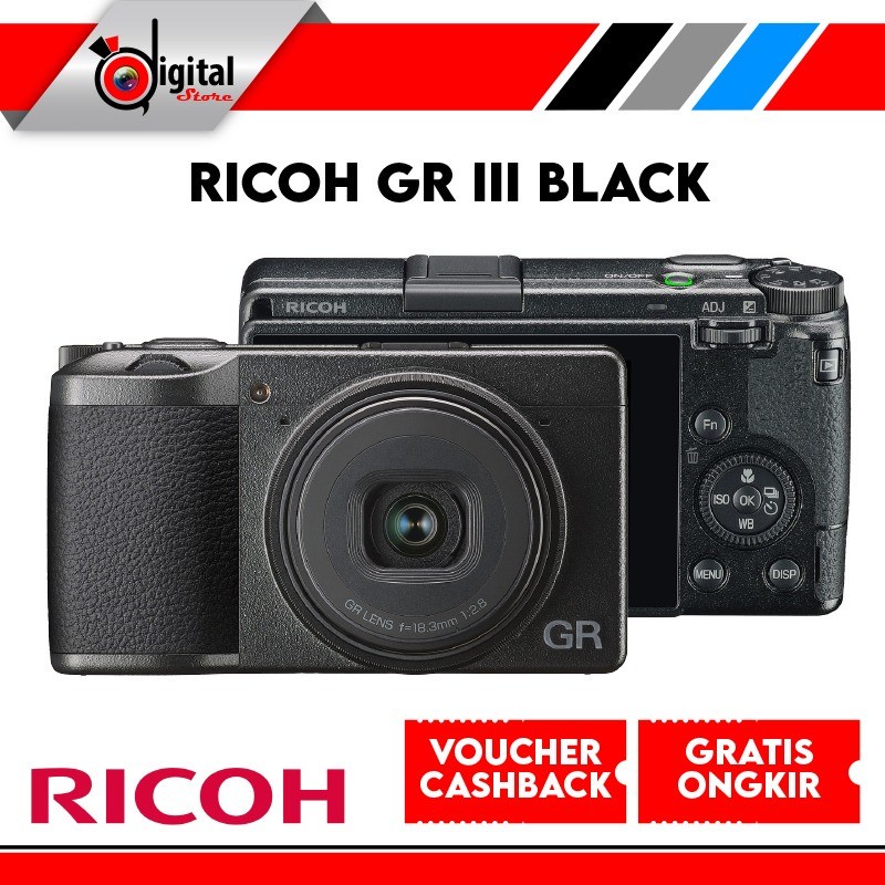 Jual Ricoh GR III Black - Ricoh GRIII Digital Camera | Shopee Indonesia