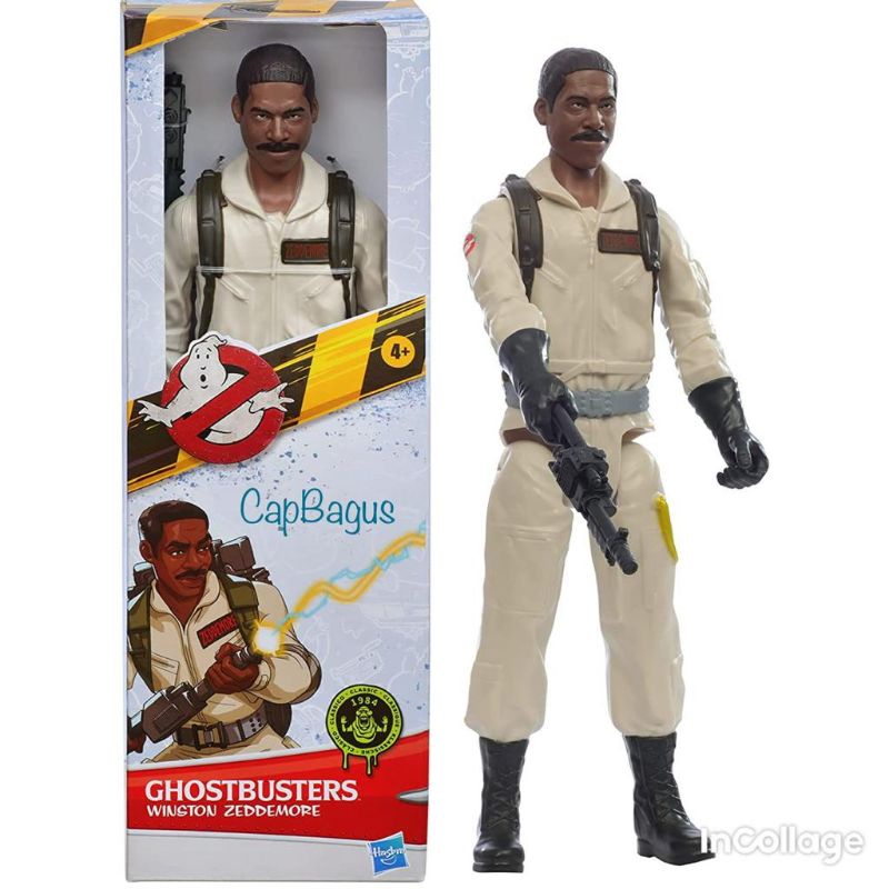 Ghostbusters Fright Features – Winston Zeddemore Figur Mit Interaktivem Slimer & Zubehör