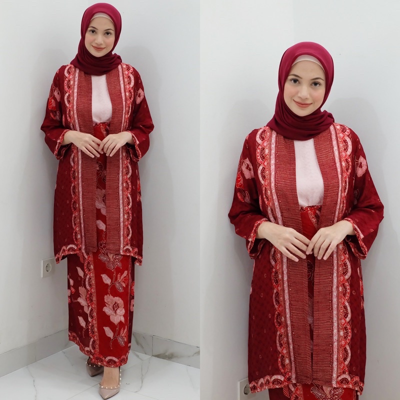 Jual Jupri Batik Set Outer Series Part By Sarah The Label Shopee Indonesia