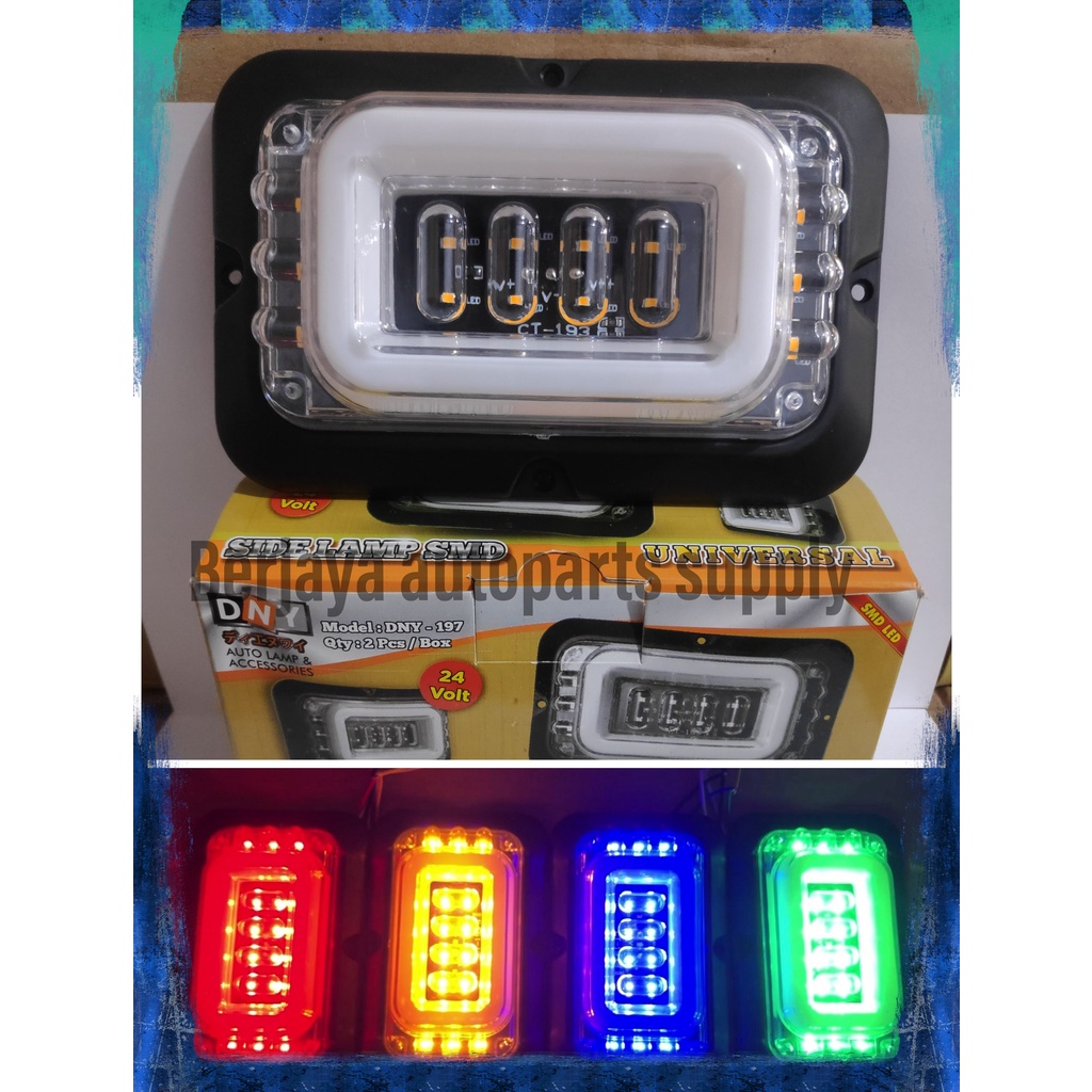 Jual Lampu SMD LED VARIASI MOBIL Bak/truck/bus- DNY-197 24V | Shopee ...