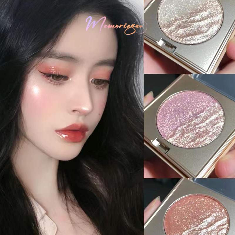 Jual COD&Ready Highlighter Eyeshadow Palette 2in1 Pearlescent Glow