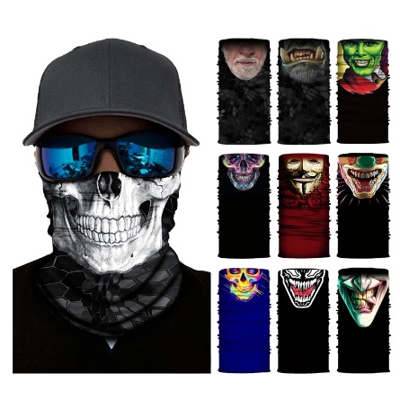 Jual Masker Baff Baf Motor Pria dan Wanita Model Tengkorak Skull Bahan ...