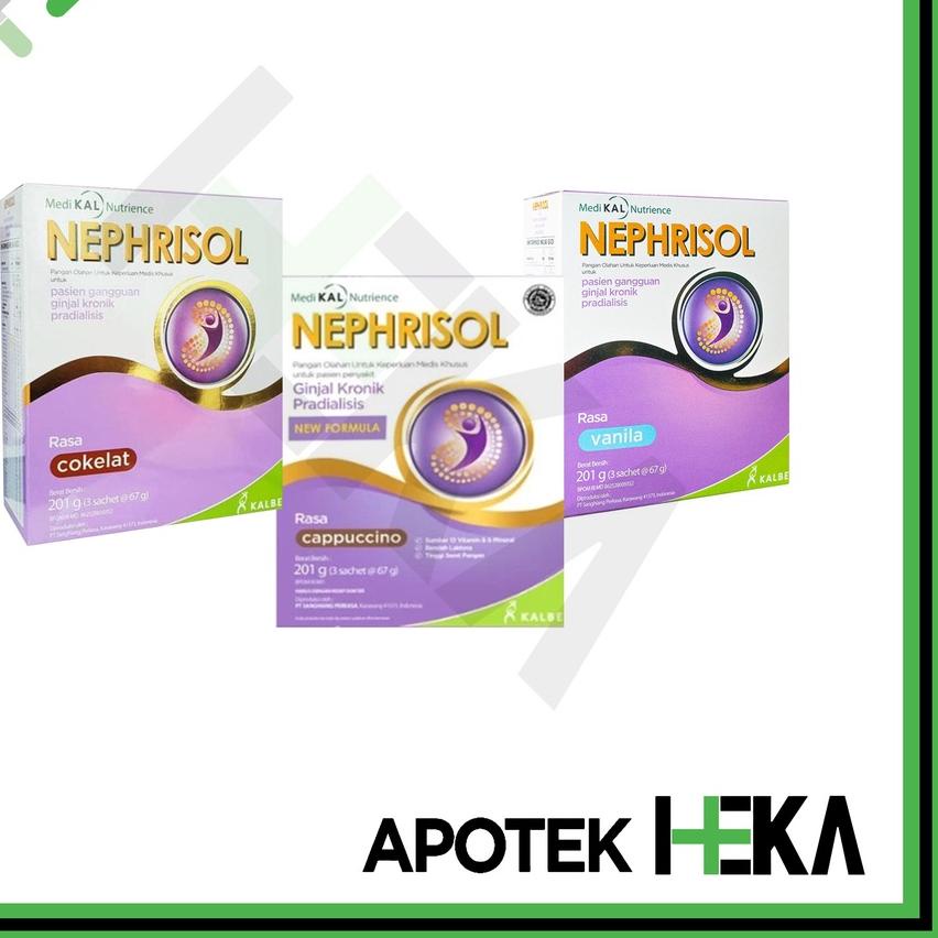 Jual ♤ Nephrisol Vanila/Cappucino 201 gram - Pasien Ginjal Pradialisis ...