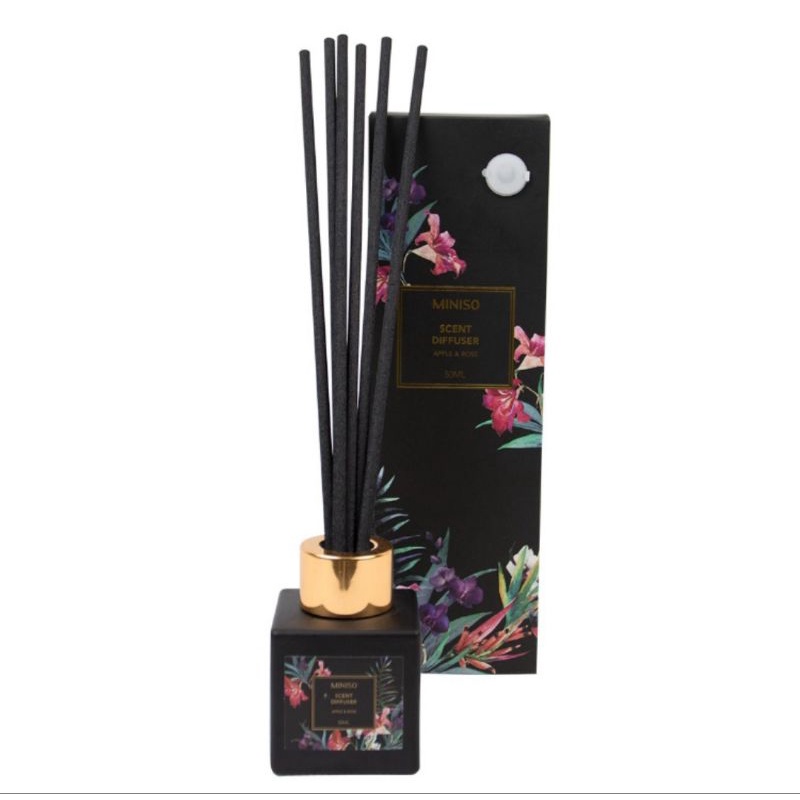 Jual SCENT DIFFUSER ( APPLE & ROSE ) MINISO | Shopee Indonesia