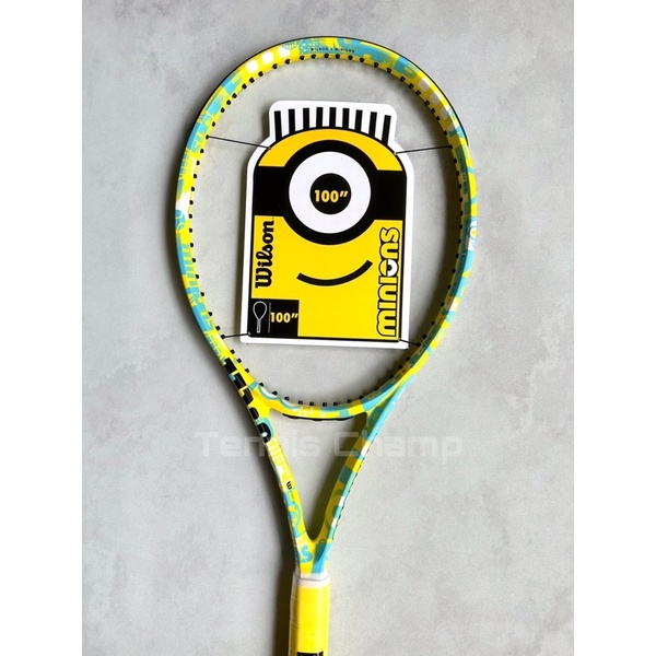 Jual Raket Tenis Wilson Clash 100 Minions V2/Racket Wilson Minions ...