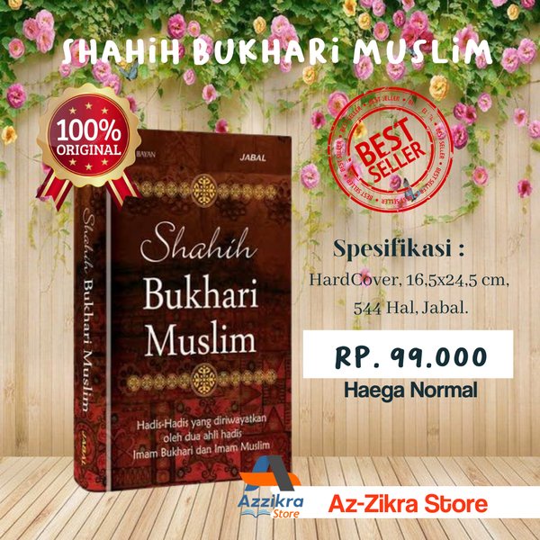 Jual Buku Islam Hadits Shahih Sahih Bukhari Muslim Kumpulan Hadis Sahih ...