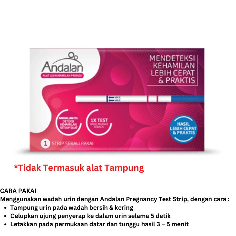 Jual Test Pack Andalan Alat Uji Kehamilan Pregnancy Kit / Ovulation ...