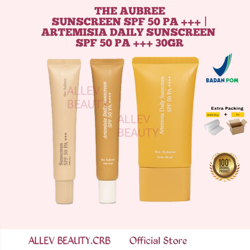Jual The Aubree Sunscreen Spf 50 Pa Artemisia Daily Sunscreen Spf 50 Pa Shopee