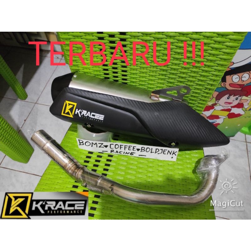Jual Knalpot krace k'race standar racing nmax aerox adv pcx vario beat ...