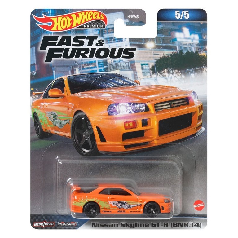 Jual Hot Wheels Nissan Skyline Gt R Bnr Orange Fast Furious Premium Shopee Indonesia