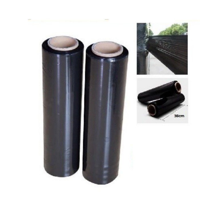 Jual Wrapped Plastik Wrapping Hitam 30Cm*200M/Wraping/Stretch Film ...