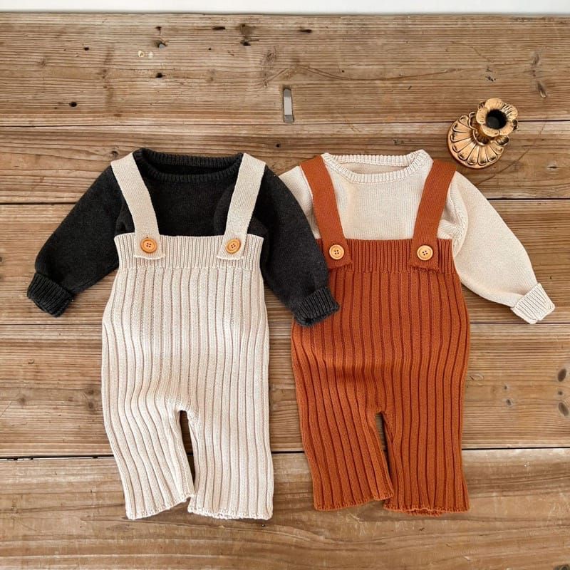 Jual Mitu TOP Knit Overall baju dan overall set | Shopee Indonesia