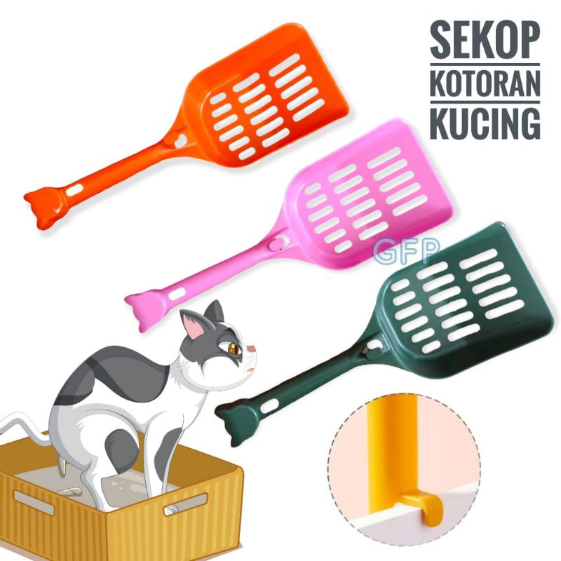 Jual SEROKAN PASIR KUCING - Sekop Serok Kotoran Kucing Hamster Anjing ...