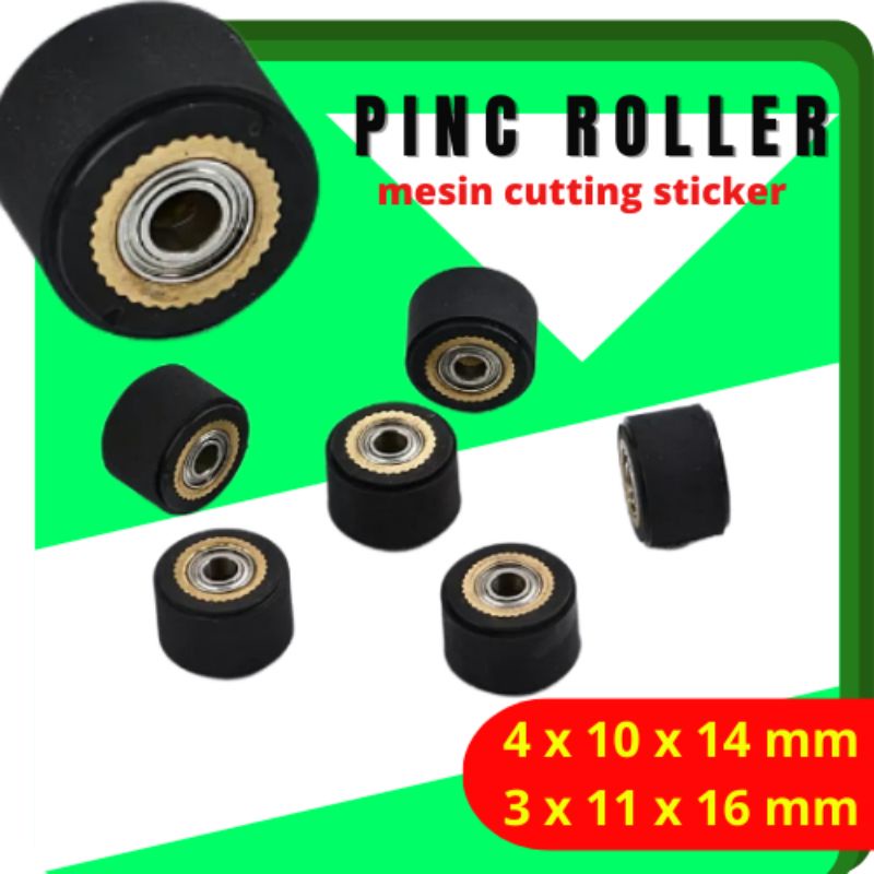Jual pinch roller penjepit roda karet mesin cutting stiker sticker ...