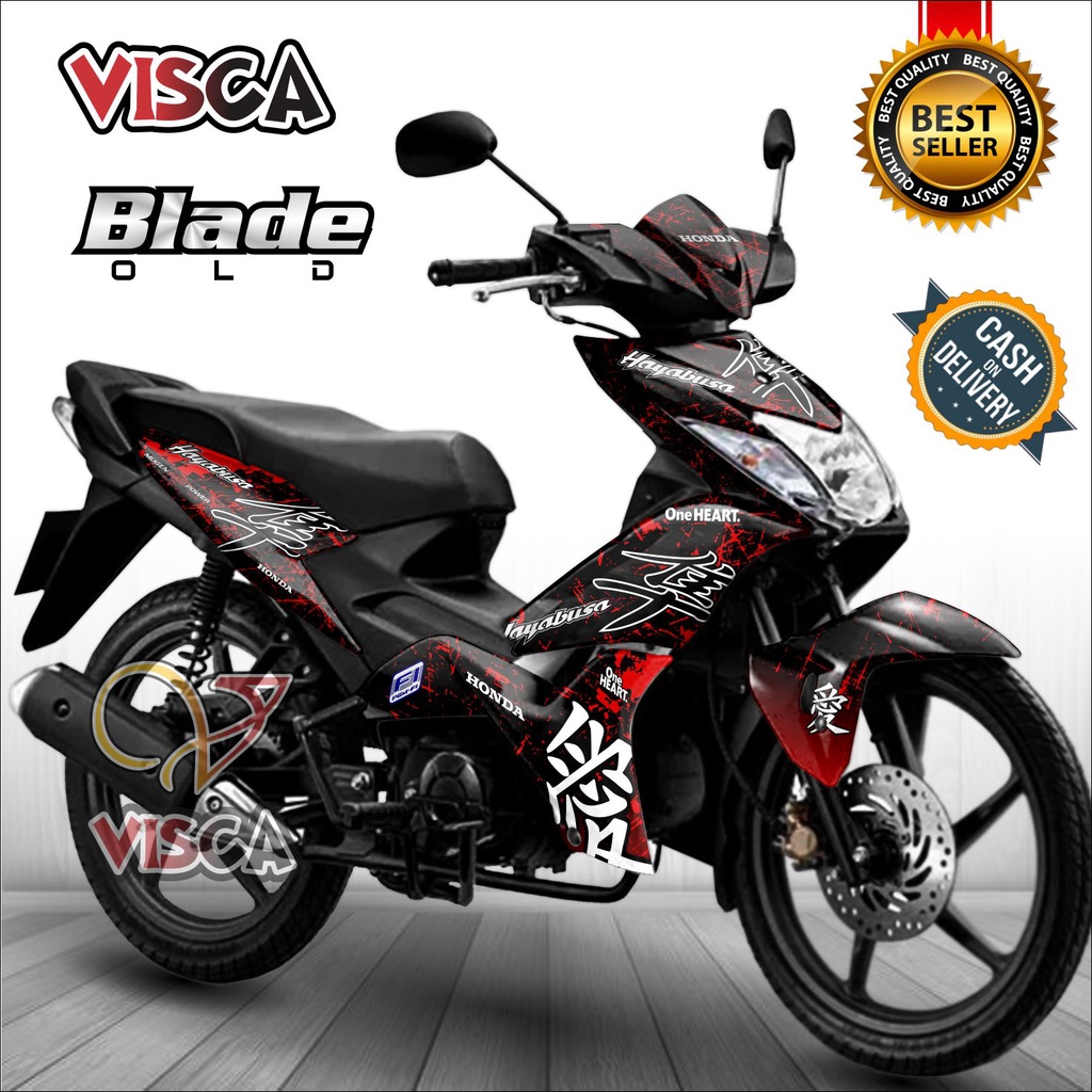 Jual Decal Blade 110 Old Full Body Stiker Motor Blade 110 Full Body