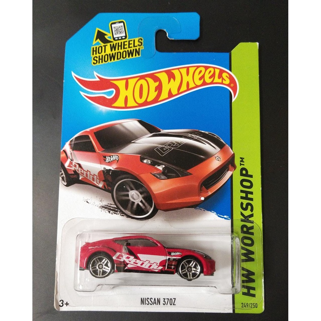 Jual HOT WHEELS NISSAN 370Z GREDDY MERAH | Shopee Indonesia