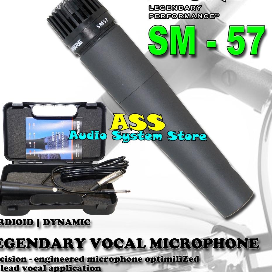 Jual Depan Mic Kabel Sm Professional Microphone Instrumen Cable Shure Sm Mic Vocal Sm