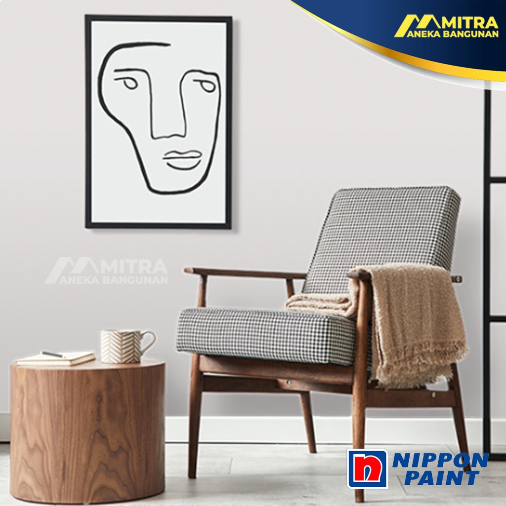 Jual CAT TEMBOK EKSTERIOR INTERIOR NIPPON PAINT WHITE LILAC NP OW 1050