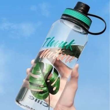 Jual THINK NATURE Botol Minum Jumbo Transparan Bahan Tebal VoL 2000 ml ...