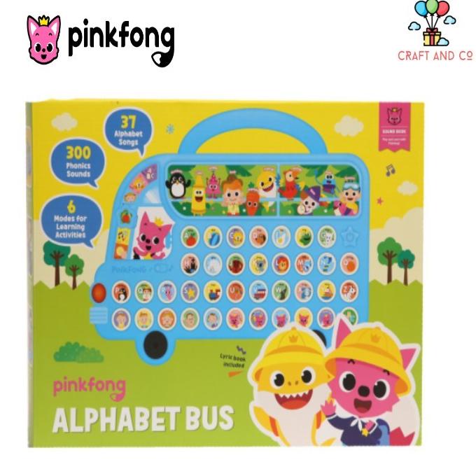 Jual NEW!! MAINAN EDUKASI PINKFONG BABY SHARK ALPHABET BUS ALPHABETH ...