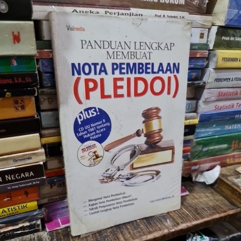 Jual Panduan Lengkap Membuat Nota Pembelaan (PLEDOI) By Frans Satrio ...