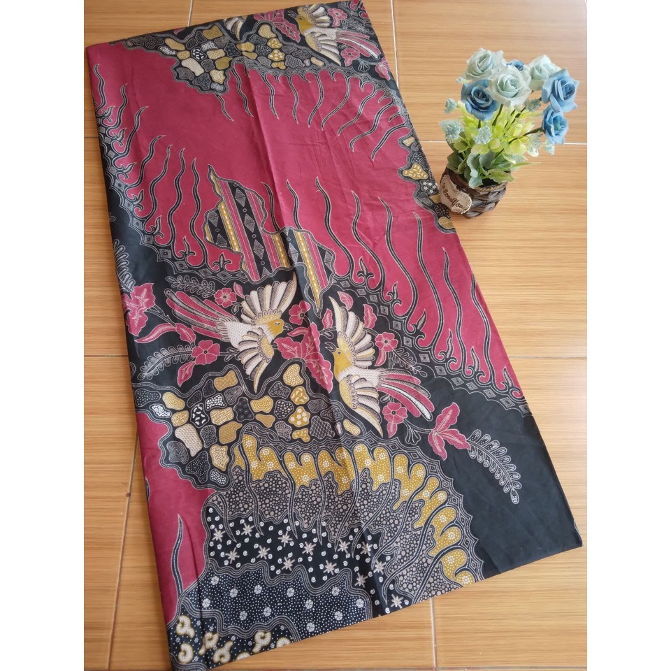 Jual Kain Batik Jarik Sogan Hitam Manis Primis Keren Seragam Bridesmaid