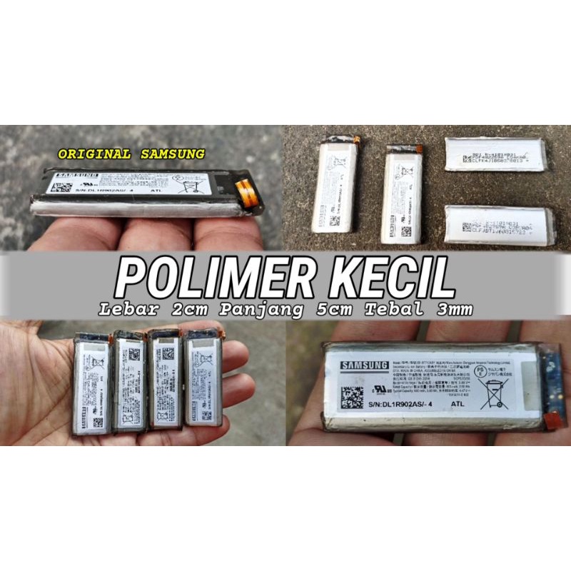 Jual Polimer 903 mAh 3.8 v 4.4v 3.50 Wh ORIGINAL 100% | Shopee Indonesia
