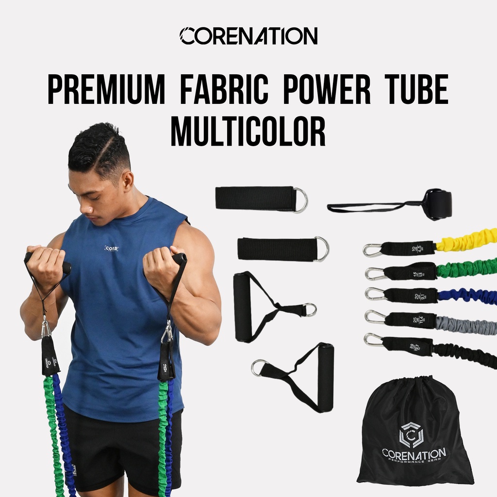 Jual CoreNation Premium Fabric Resistance Tube|Resistance Power Tube ...