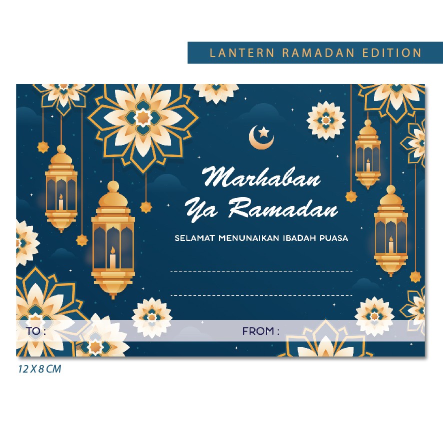 Jual KARTU LIPAT PREMIUM IDUL FITRI RAMADAN IDUL ADHA EID MUBARAK ...