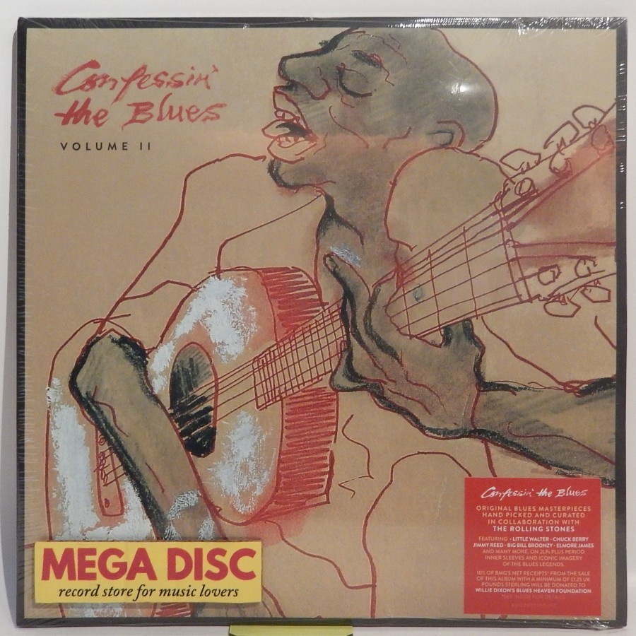 Jual LP Various Artists - Confessin' The Blues Volume 1 & 2 2LP