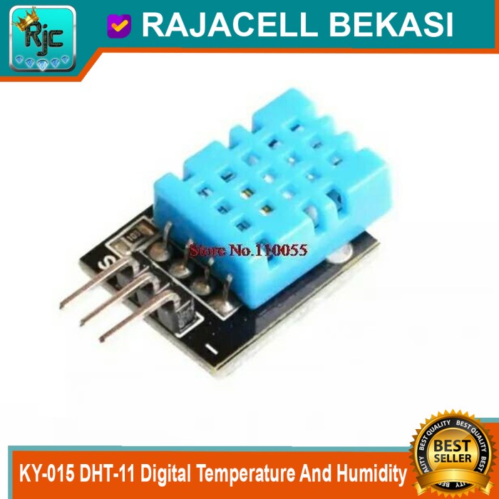 Jual Hemat Ky-015 Dht-11 Dht11 Digital Temperature And Humidity Sensor ...
