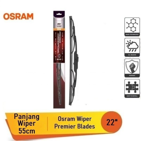 Щетка стеклоочистителя каркасная OSRAM 22" (550 мм)