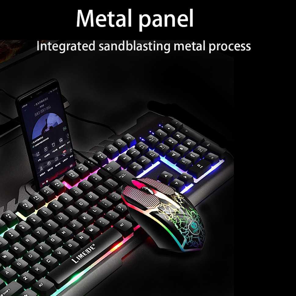 Jual LIMEIDE Combo Keyboard Gaming RGB with Mouse and Holder Smartphone ...