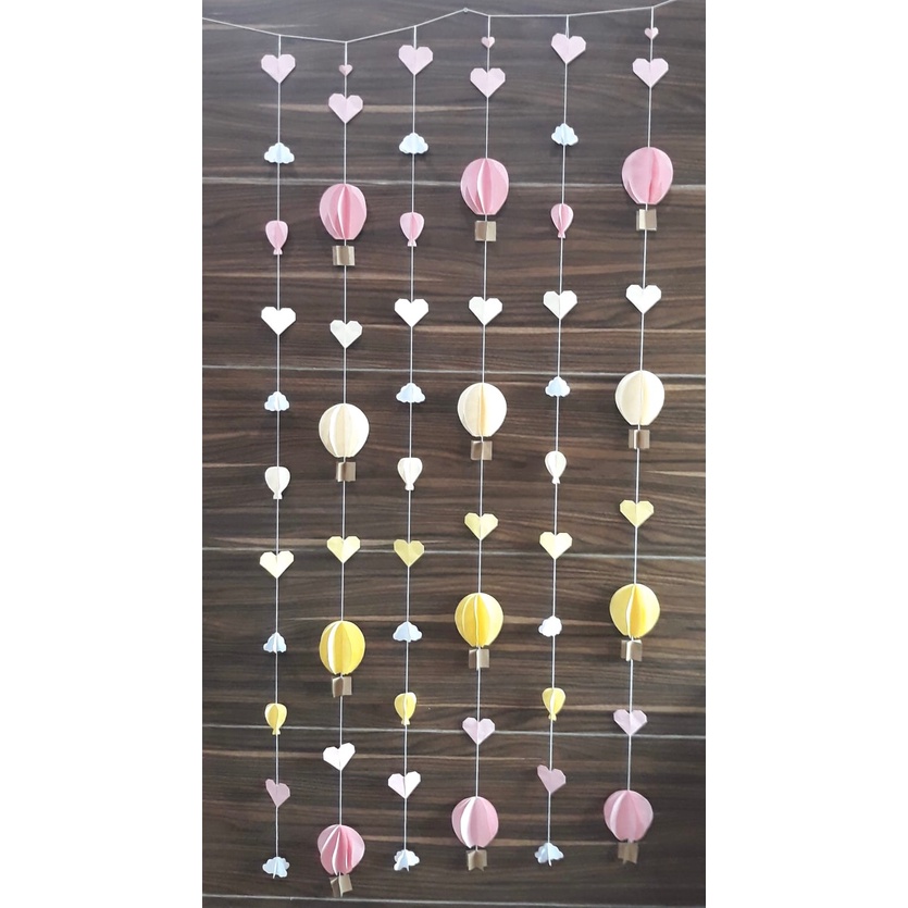 Jual Handmade Backdrop Origami / Hiasan Dinding / Dekorasi Pesta