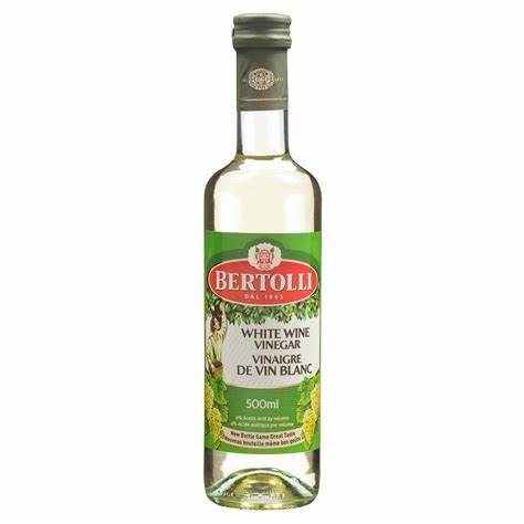 Jual White Wine Vinegar Bertolli - 500 ML | Shopee Indonesia