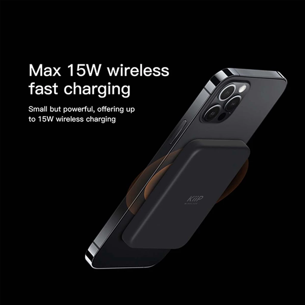 KiiP Wireless EW50 Power Bank Magnetic Magsafe 15W Fast Charging 4200mAh