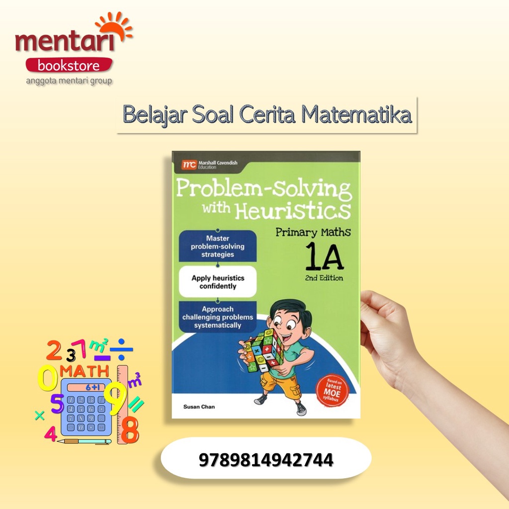 Jual Problem-Solving With Heuristics Primary Math | Shopee Indonesia