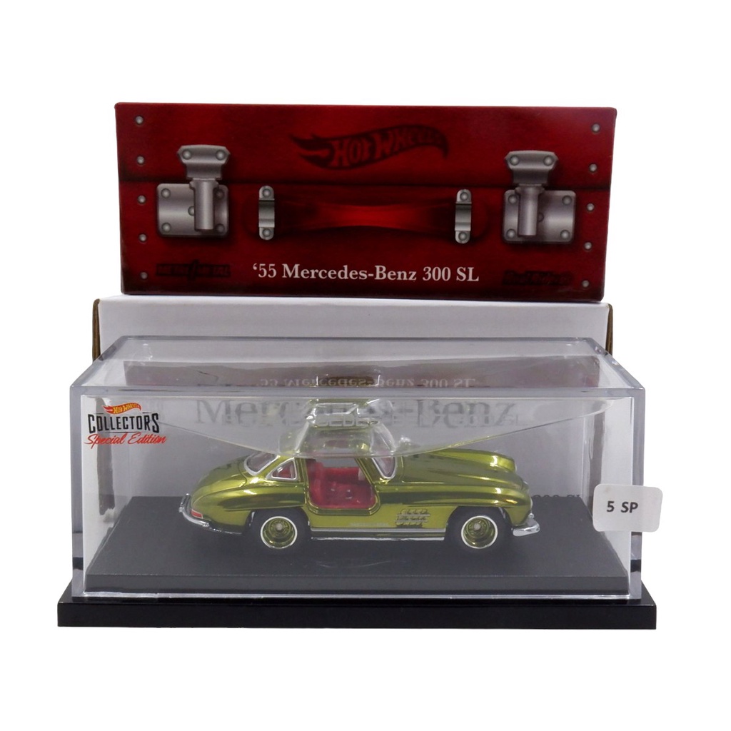 Hot Wheels ‘55 Mercedes-Benz 300 SL olive online spectraflame