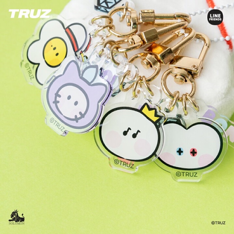 Jual [Pre order] TRUZ (TREASURE) x line friend - keychain acrylic ...