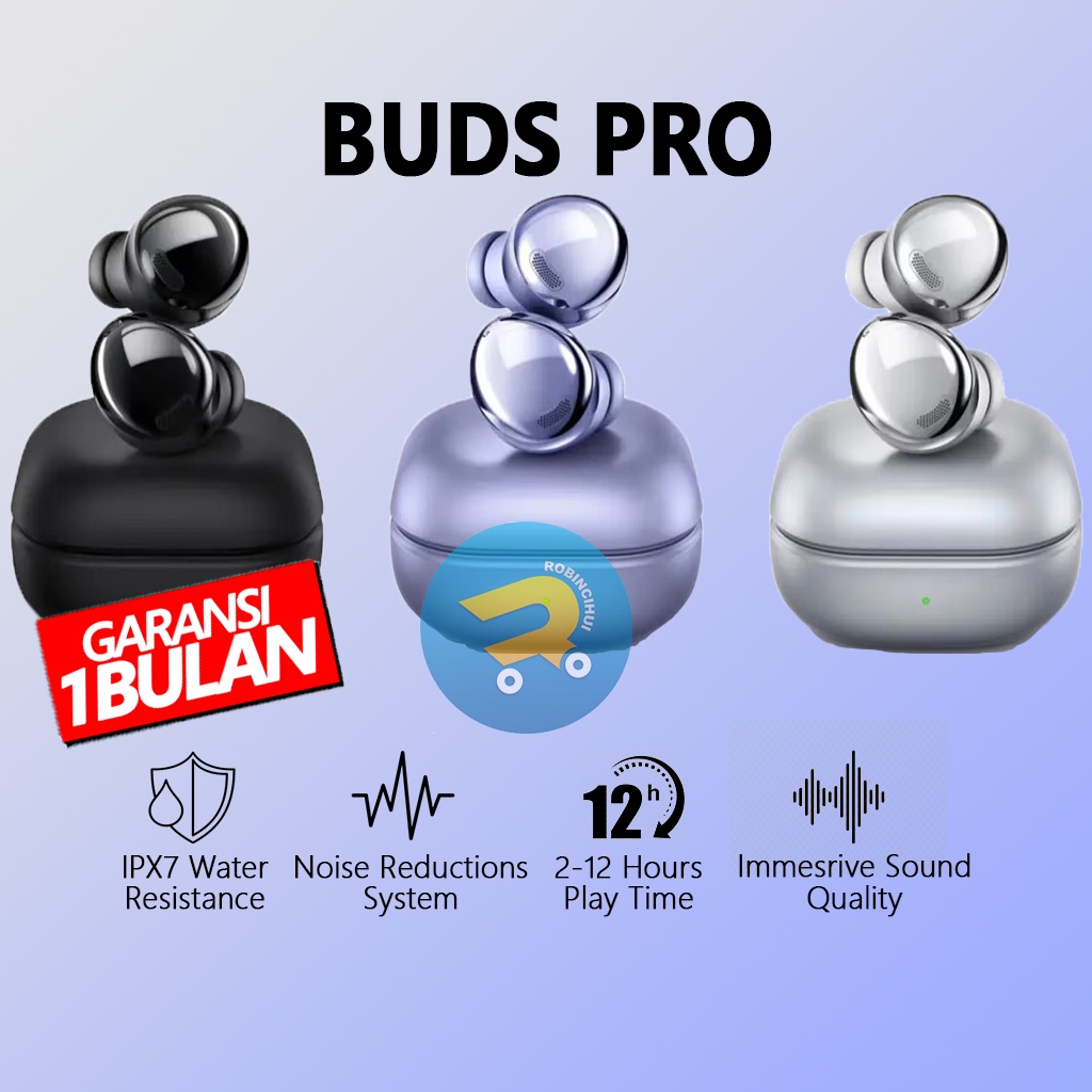 Jual Headset Buds Pro Bass stereo Earphone Buds Pro Bluetooth