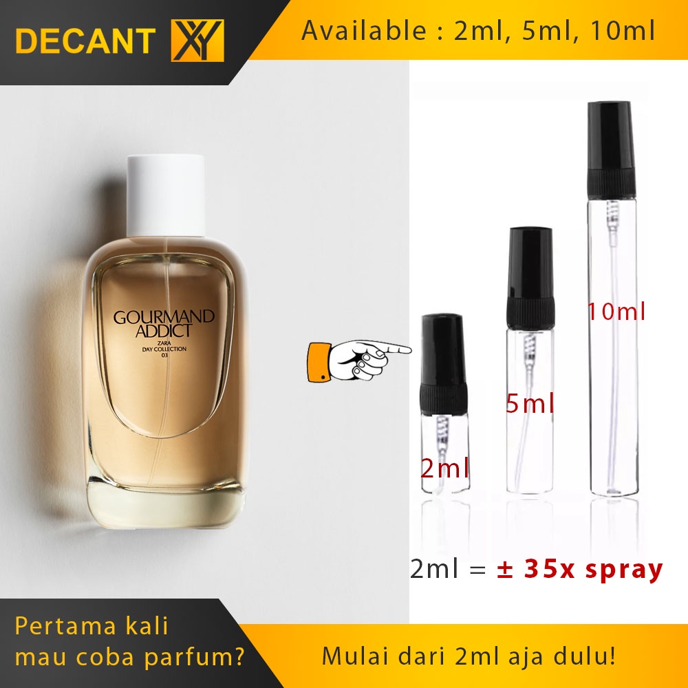 Jual Decant Parfum Zara Gourmand Addict | Shopee Indonesia