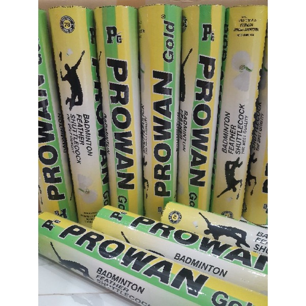 Jual shuttlecock prowan gold hijau original | Shopee Indonesia