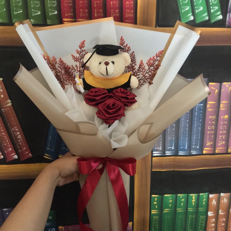 Jual Buket bunga wisuda / buket bunga / buket wisuda / boneka wisuda