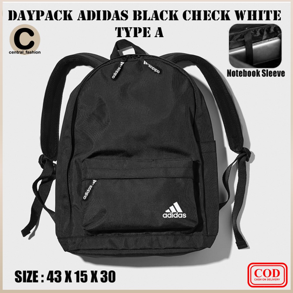 Tas Ransel Adidas Sport Pria Wanita Tas Sekolah Kuliah Kasual Olahraga