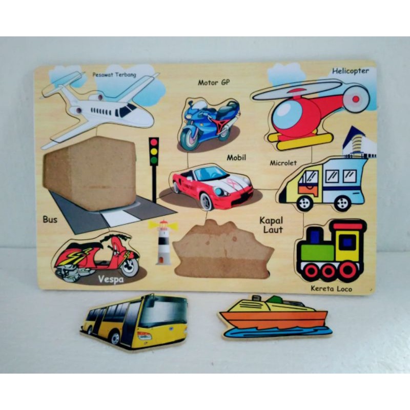 Jual Puzzle Transportasi B Umum | Shopee Indonesia