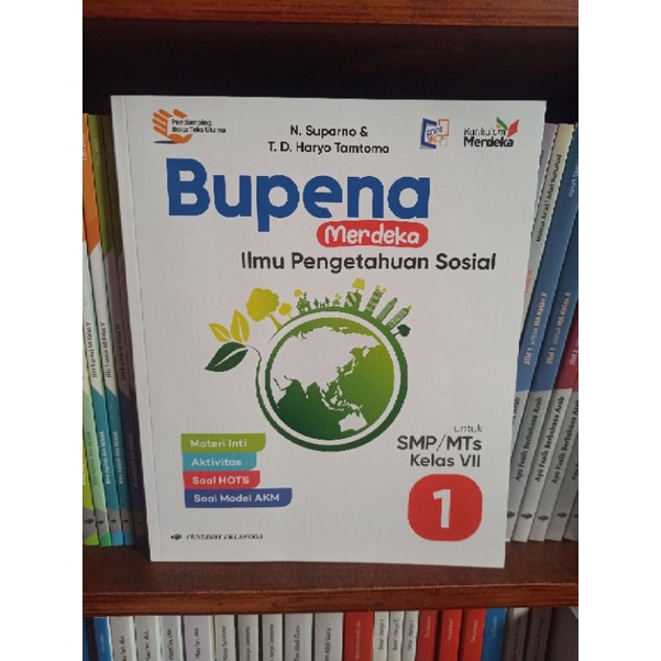 Jual BUKU BUPENA MERDEKA IPS KELAS 1 7 VII SMP MTS ERLANGGA KURIKULUM ...